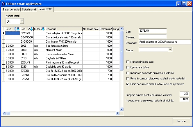 Opti Set Prifile R